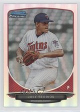 2013 Bowman Chrome Prospects Refractor Jose Berrios #BCP191 6u5