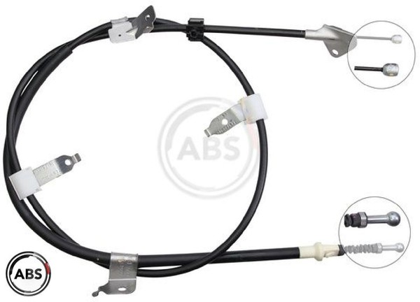 A.B.S. K12070 Seilzug FüR Feststellbremse Handbremsseil Bremsseil FüR Toyota-image