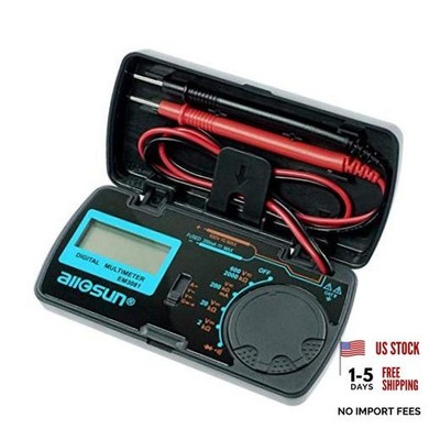 Manual Range Mini Digital Multimeter 6 Functions Handheld Folding Manual range