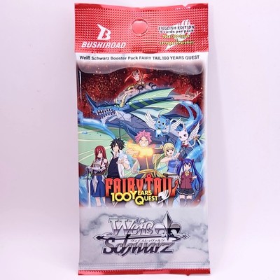Weiss Schwarz Fairy Tail 100 Years Quest 1st Ed. English Booster Pack