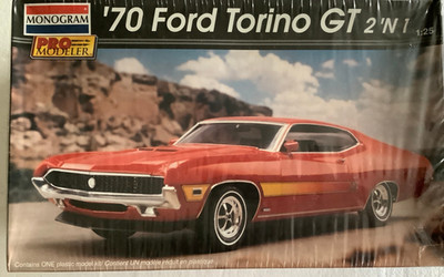  Monogram 85-5958 1:25 ´70 Ford Torino GT ''2´n1'' (GF342-25R16-A)
