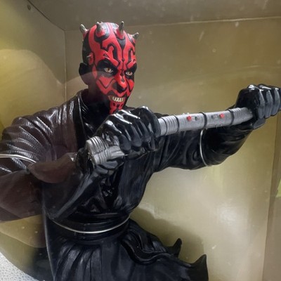 Star Wars Darth Maul Mega-Collectible Figurine  Episode I Light-Up