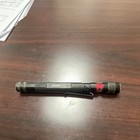Coast HP3R LED Penlight Flashlight, Clip-On, Black/Red, rechargable — photo 4