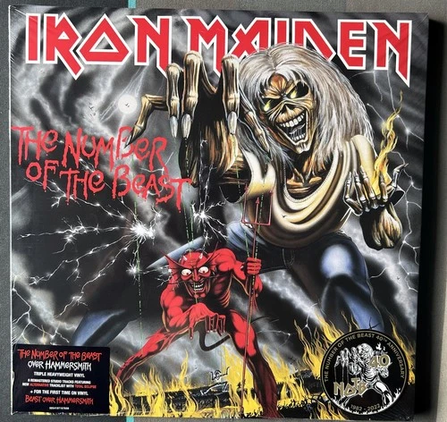 IRON MAIDEN THE NUMBER OF THE BEAST / BEAST OVER HAMMERSMITH  2022  - SEALED