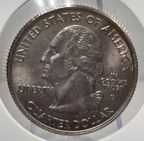 2001 New York State Quarter Colorized Statue of Liberty Gateway to Freedom - Picture 2 of 2