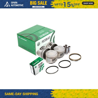 #ad #ad Pistons w Rings fit Honda Acura 2.2L F22A1F22B1 SOHC $226.99