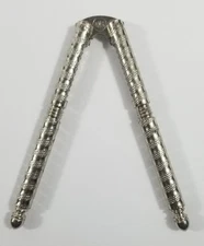 Vintage Metal Hand held nut cracker HMG