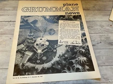 ORIGINAL 12/20/67 GRUMMAN PLANE NEWS APOLLO LEM MODEL COVER