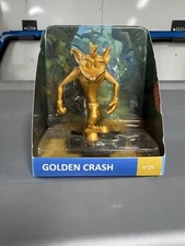 Dr Neo Cortex and Gold Crash Bandicoot Totaku Collectible Figures Loose