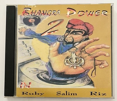 DJ Ruby Salim & Riz - Bhangra Power 2 RARE OOP CD Dhol By Lal Bhatti Punjabi