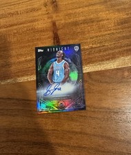 Sion James 2025-26 Topps Midnight Sun Signatures Rookie Auto RC NRMT+ Hornets