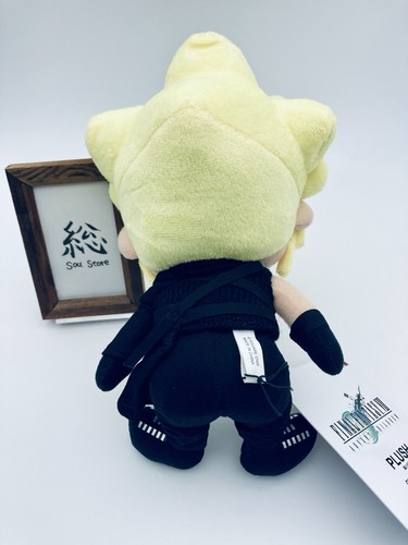 Final Fantasy VII Advent Children Cloud Strife Peluche Cuadrado Enix Japón Nuevo - Imagen 4 de 4