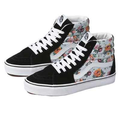 floral vans high tops