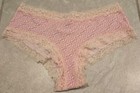 Victoria's Secret Cheeky Pink Panty Panties L — photo 1
