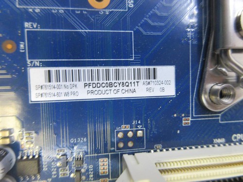 Placa madre HP 710324-002 | Sin CPU - Imagen 3 de 4