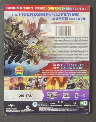 How to Train Your Dragon [ The Hidden World ] (Blu-ray + DVD) NEW