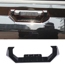 Glossy Black Tailgate Handle Decoration Cover For Toyot-a Tundra 2022-2023