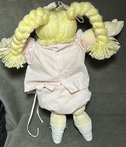 Vintage The Little People Soft Sculpture Cabbage Patch Kids Doll 21" Darlene - Picture 6 of 23
