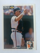 1994 UPPER DECK COLLECTORS CHOICE CHRIS HOILES #140 ORIOLES
