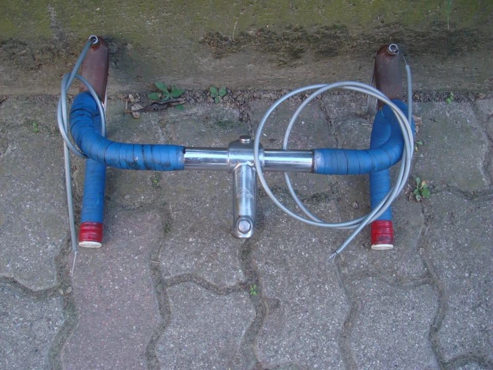 Manubrio Schierano in ferro, biciclette corsa epoca - Immagine 2 di 4