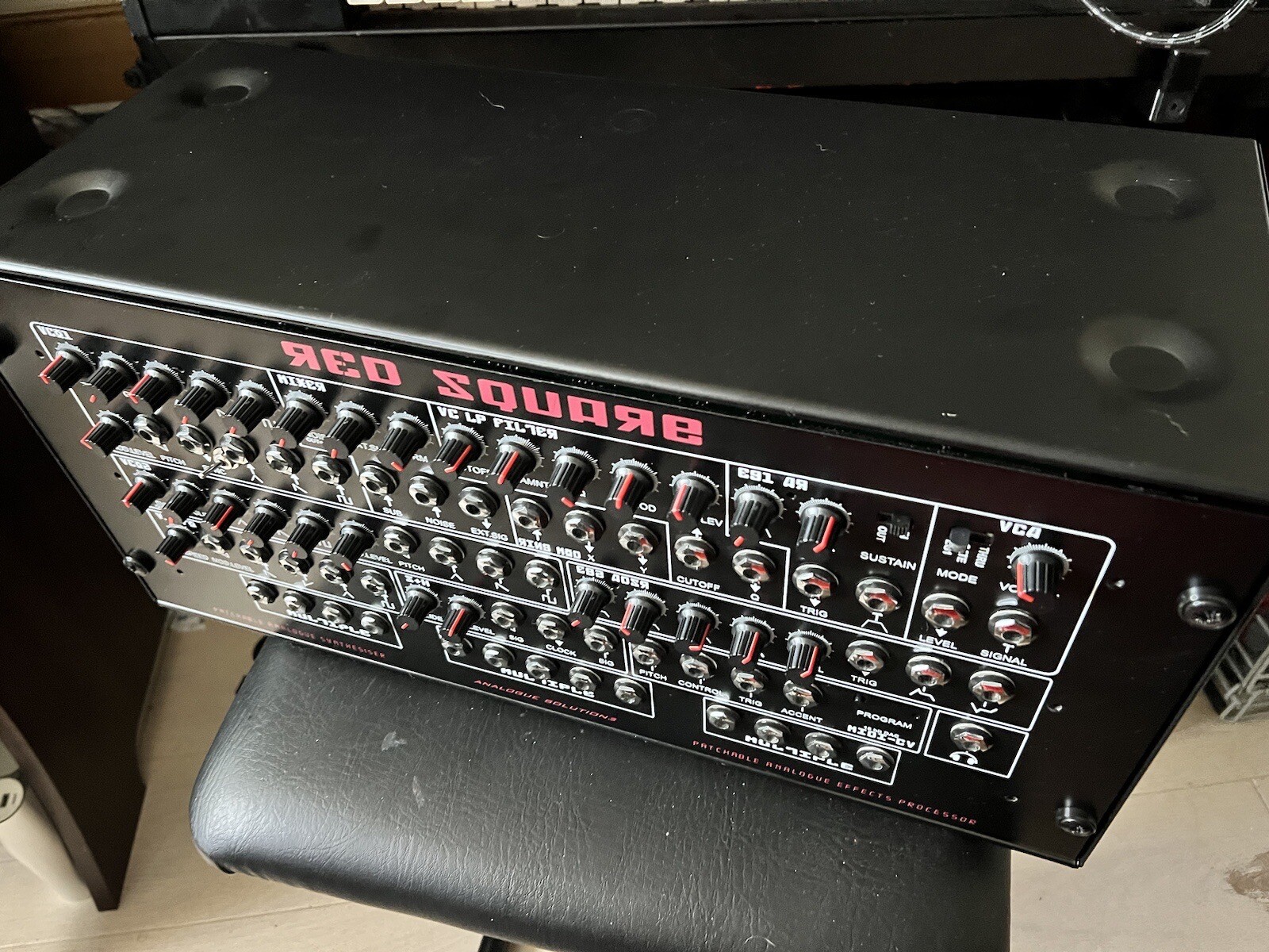 Analogue Solutions Red Square Synthesizer eBay