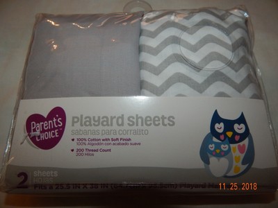 parents choice playard sheets