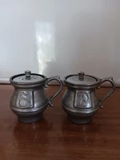 Pewter Wilton Salt And Pepper shakers