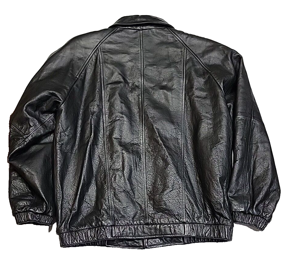 preston&york 革ジャン lサイズ Leather Jacket Preston & York Size L Women's Genuine Coat