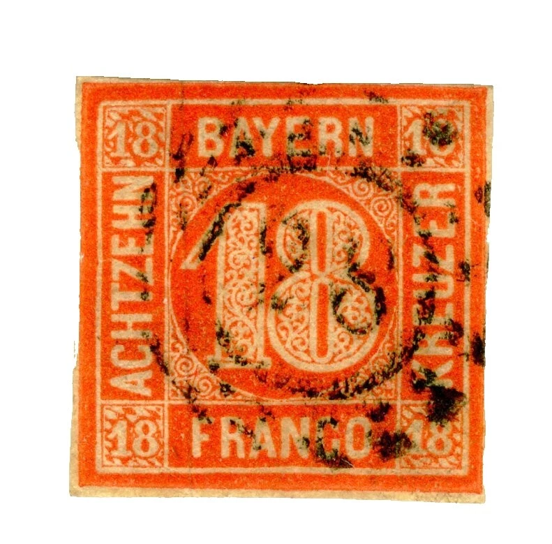 Bavaria Used Individual Stamps