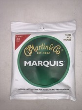 Martin Marquis M1100 80/20 Bronze Light Acoustic Guitar Strings 12-54
