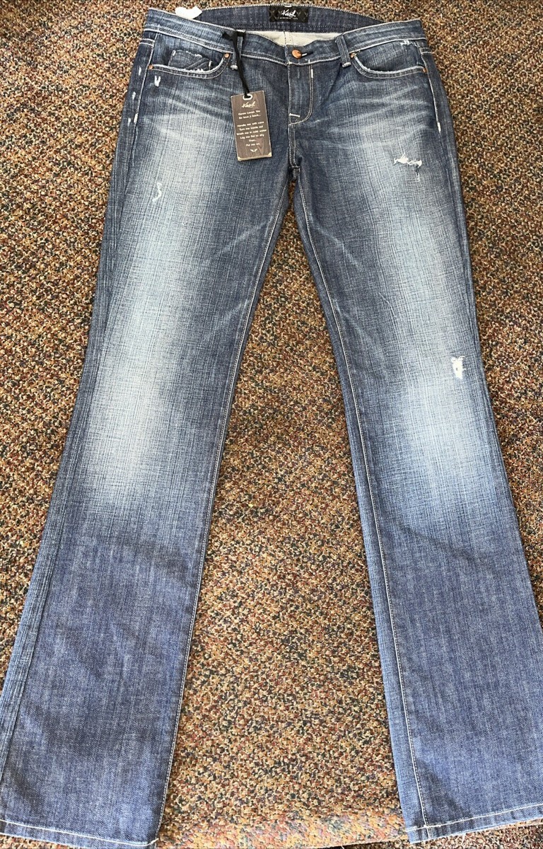 【AAKE】CAT BRUSH BOOTCUT DENIM KASIL JEANS DEVIOUS 8.0 SLIM BOOTCUT FIT SIZE 31 NWT (B21