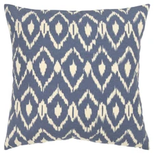 Rizzy Brown Contemporary Diagonals Diamonds Throw Pillow Geometric T06149