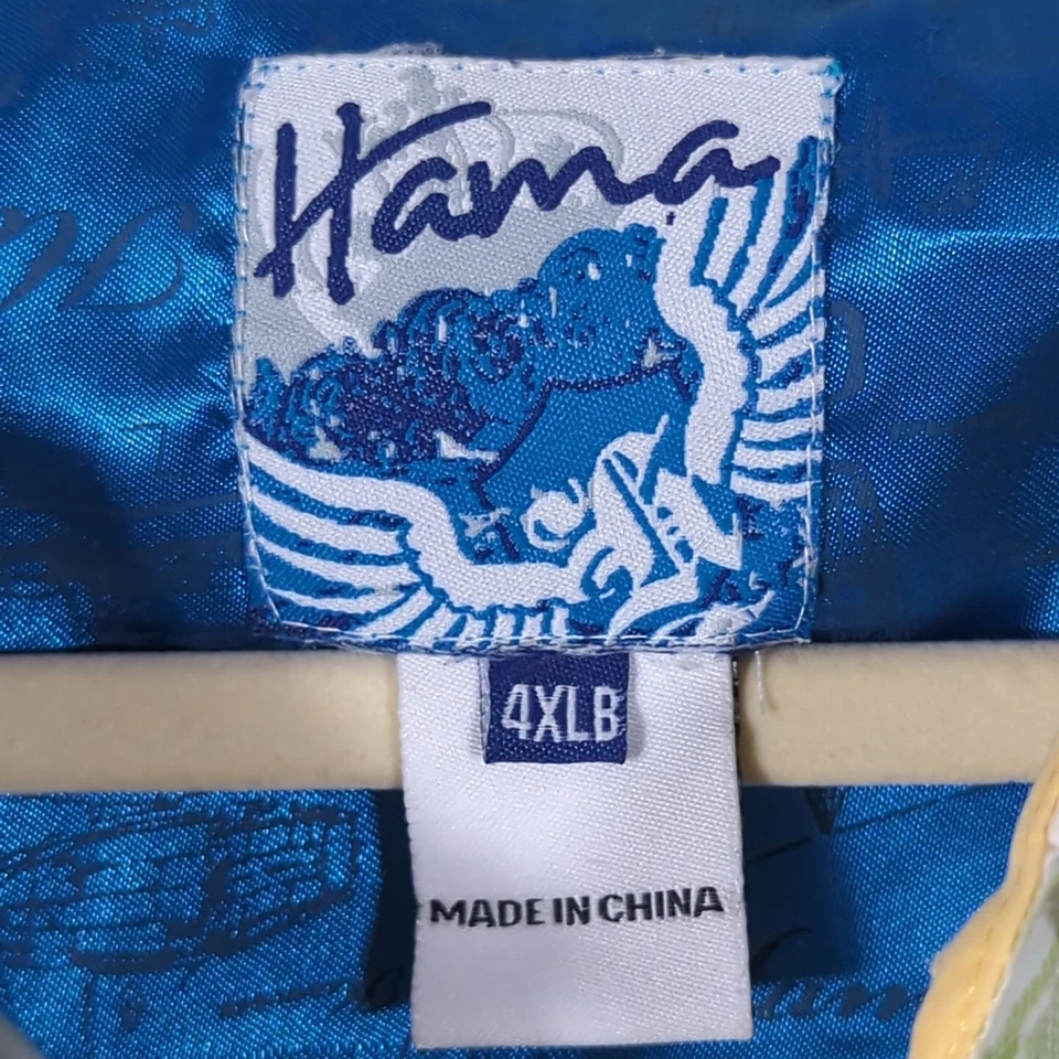 Camisa Vaquera Hama Hombres 4XLB Copa Internacional Bordada Estampado Grande Cresta Trasera Y2K Foto 4 de 4