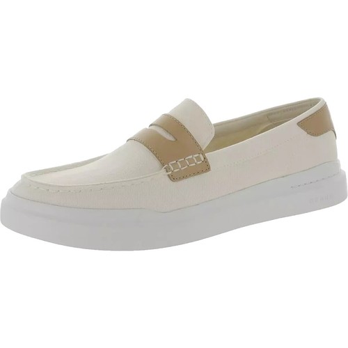 Cole Haan Nantucket Penny Loafer Mens Sz 8 Birch Beige Slip  display picture 3