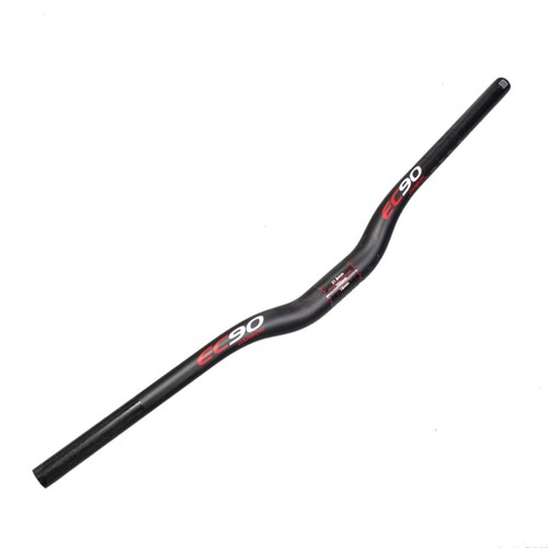EC90 Carbon Fiber Mountain Bike Handlebar MTB Bicycle Flat/Riser Bar 600-760mm - Picture 8 of 9