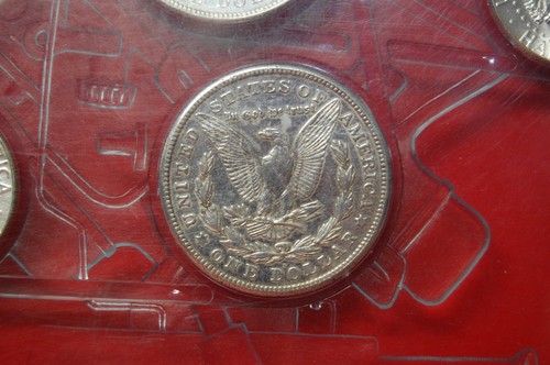 Gates Award plaque with 2x Silver Morgan, Clad Kennedy & Gates award medal - Picture 11 of 13