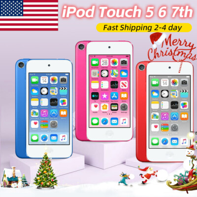 [NEW]Apple iPod Touch 6/7th Gen 64/128/256GB mp3 player best gift all color lot 