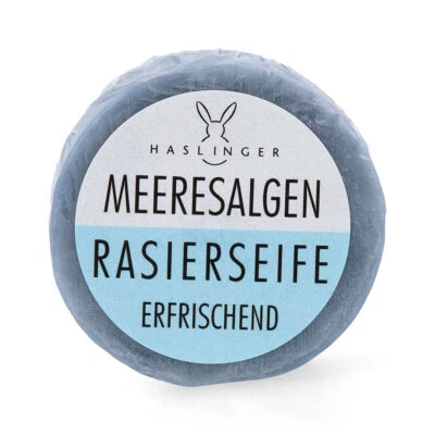 Haslinger Rasierseife Meeresalgen 60g erfrischend