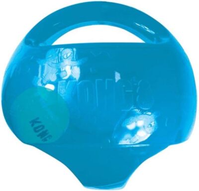 KONG Jumbler Ball - Interactive Dog Toy for Dog & Puppy Playtime - Fetch Toy wit