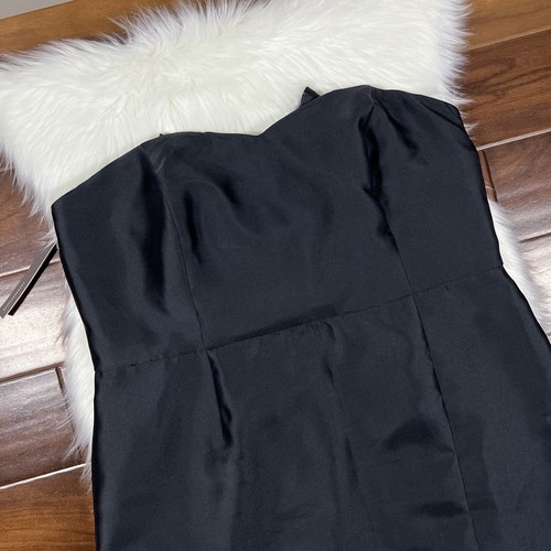 NEW Anthropologie Hutch Women's Plus Size 20 W Black Bow Back Midi Dress - Picture 2 of 13