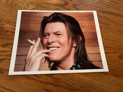 david bowie smoking a cigarette DAVID BOWIE Art Print Photo 11