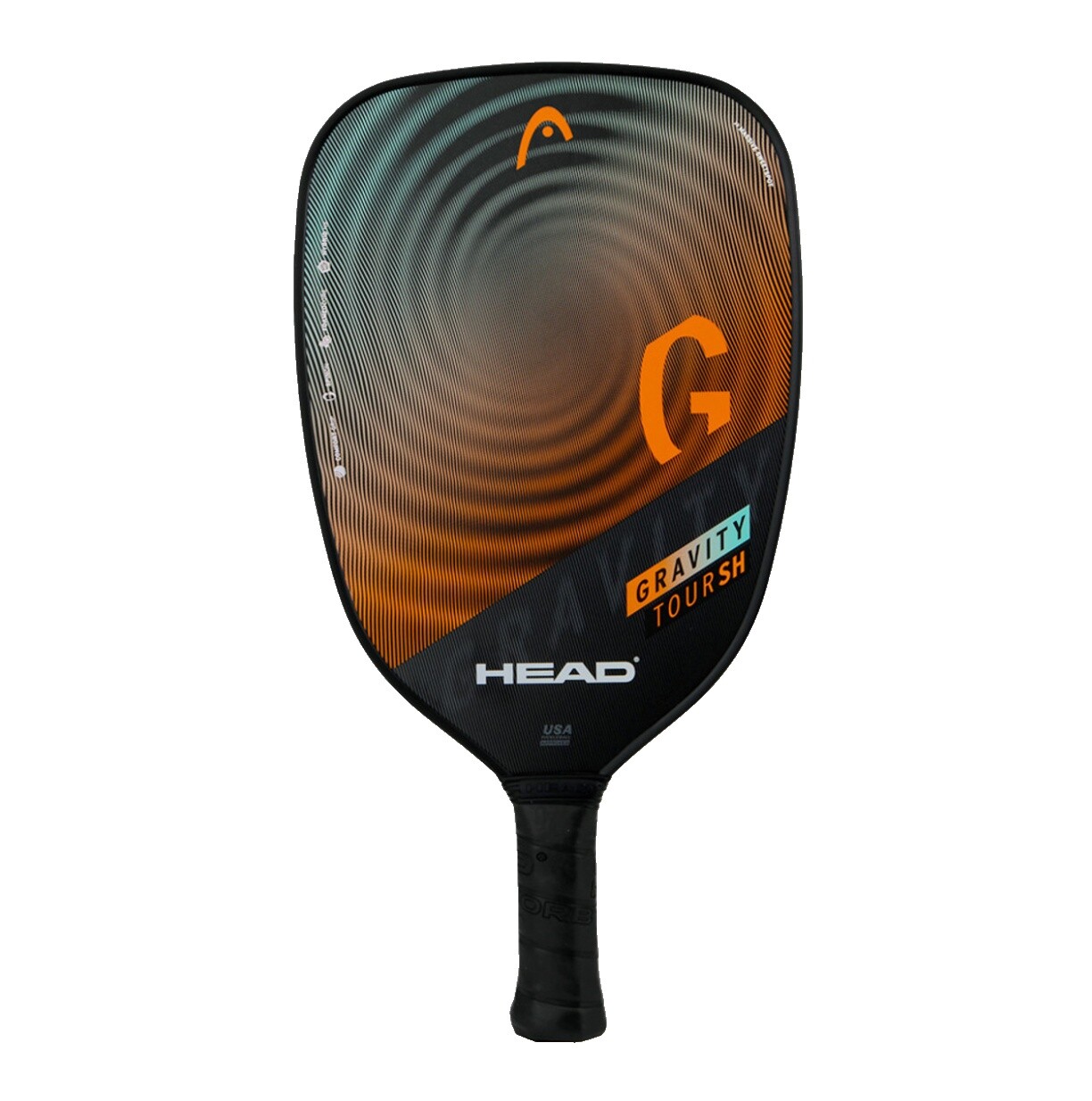 Pagaia Pickleball HEAD Gravity Team EX – Nero/Grigio – Controllo E Rotazione – Peso 232-235g
