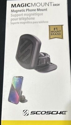 SCOSCHE UNIVERSAL MAGNETIC MOUNT PHONE HOLDER 360° CAR HOME iPhone Samsung GPS