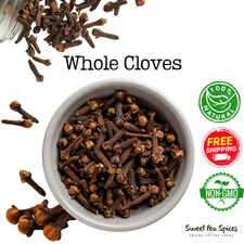 Organic Whole Cloves - Bulk - Clove Buds - Clavo de Olor - Syzygium aromaticum
