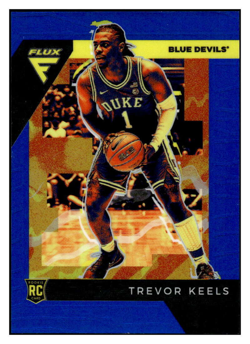 TREVOR KEELS RC 2022-23 Chronicles Draft /99 Flux Blue #18