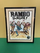 Frank A Jones Art Print Poster Parody Golf Hell Cartoon Illustration 1986 8x10