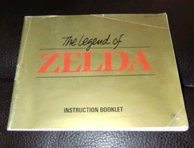 The Legend of Zelda Nintendo NES 1987 autentico funzionante oro gioco carrello e manuale 