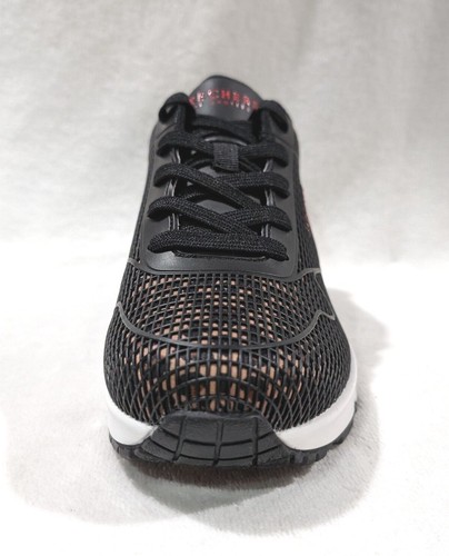 Skechers Street Uno Wild N Free Black/Leopard Women's Sneakers - Asst Sizes NWB - Picture 5 of 8