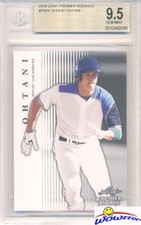SHOHEI OHTANI 2018 Leaf Premier Rookie #PR5 EXCLUSIVE ROOKIE BGS 9.5 GEM Angels