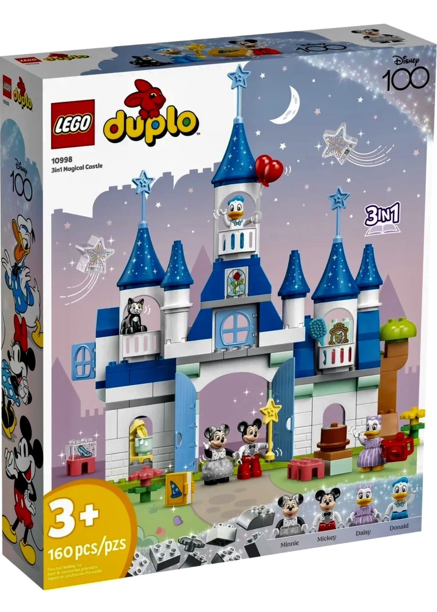 LEGO DUPLO Disney 3-in-1 Magical Castle Toddler Toy Set 10998